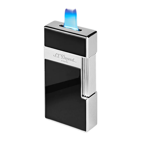 S.T. DUPONT BIGGY BLACK LACQUER/CHROME