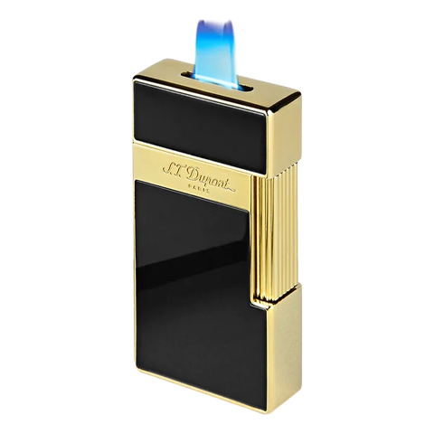 S.T. DUPONT BIGGY BLACK LACQUER/GOLD