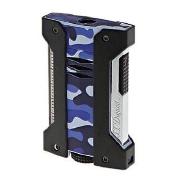 S.T. DUPONT DEFI EXTREME CAMO BLUE LIGHTER