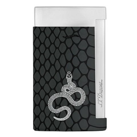 S.T. DUPONT SLIM 7 YEAR OF THE SNAKE BLACK