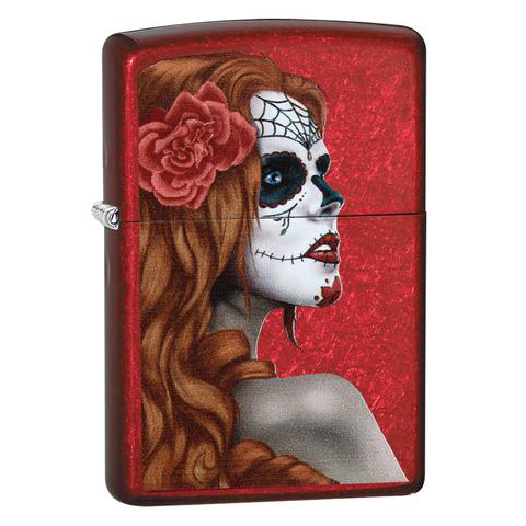 ZIPPO DAY OF DEAD GIRL LIGHTER