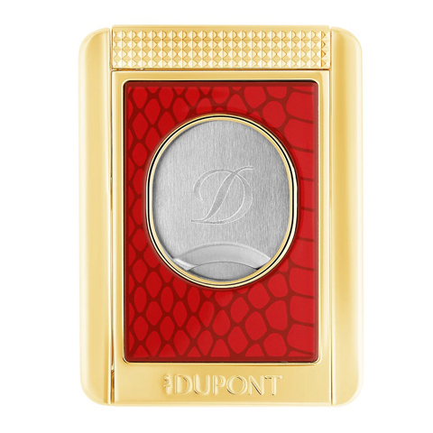 S.T. DUPONT STAND X CC YEAR OF THE SNAKE RED