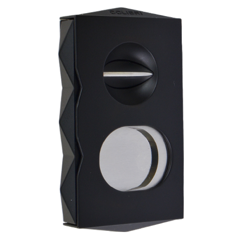 COLIBRI QUASAR SV-CUT CIGAR CUTTER, BLACK