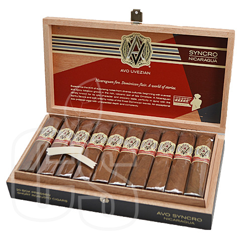 AVO SYNCRO NICARAGUA SHORT ROBUSTO CIGARS